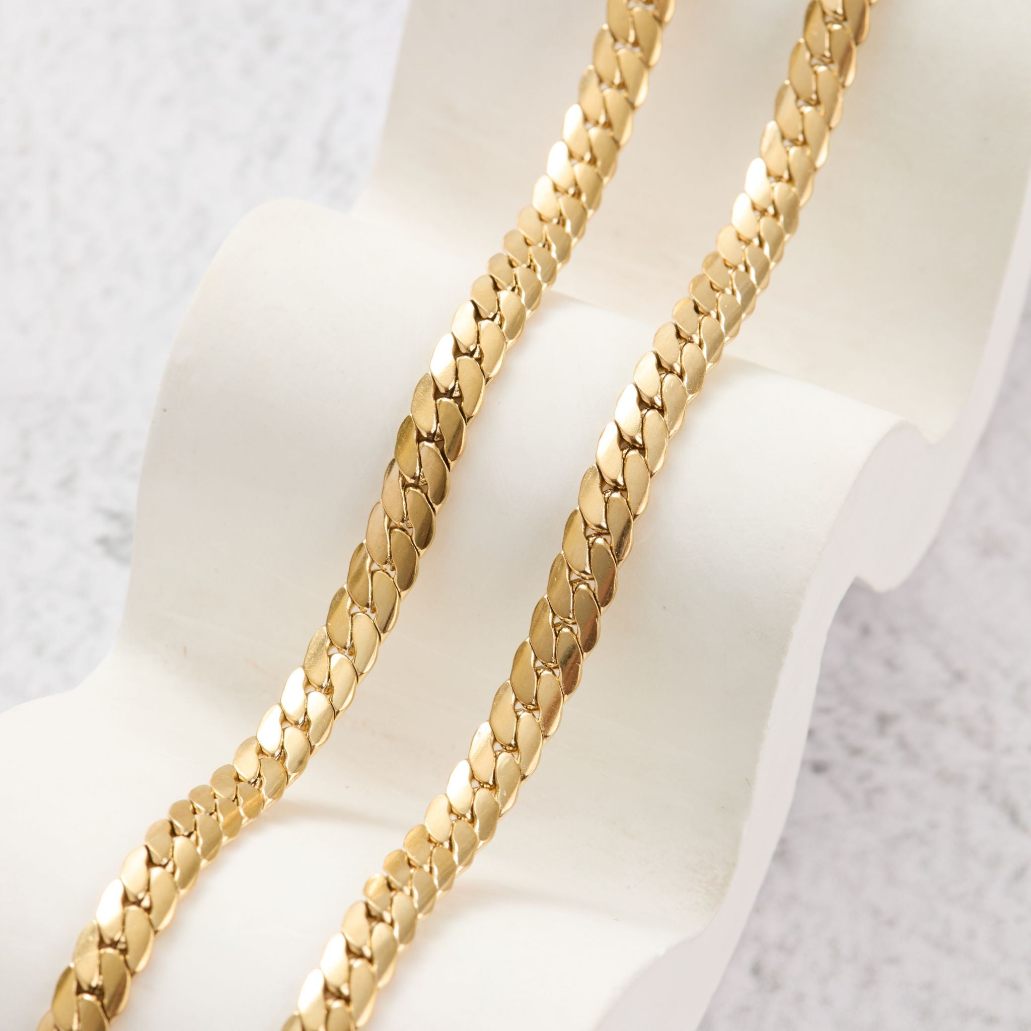 Cadena Serpiente para hombre 65CM