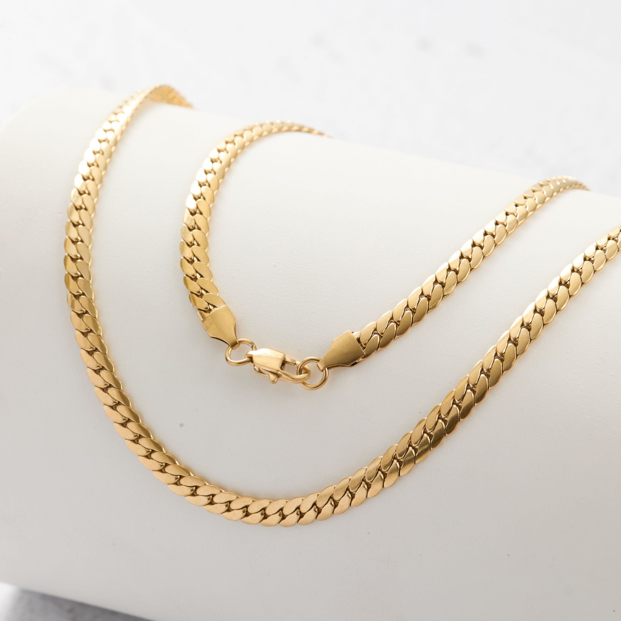 Cadena Serpiente para hombre 65CM