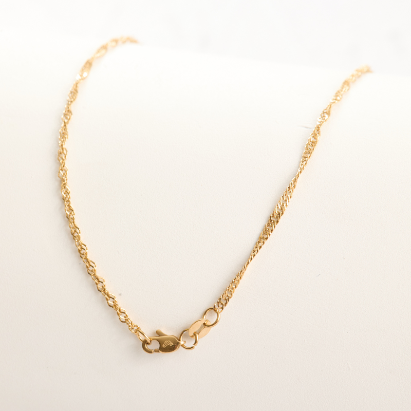 Cadena Singapur para mujer