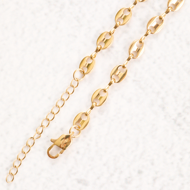 Pulsera Grano de café para mujer 17CM
