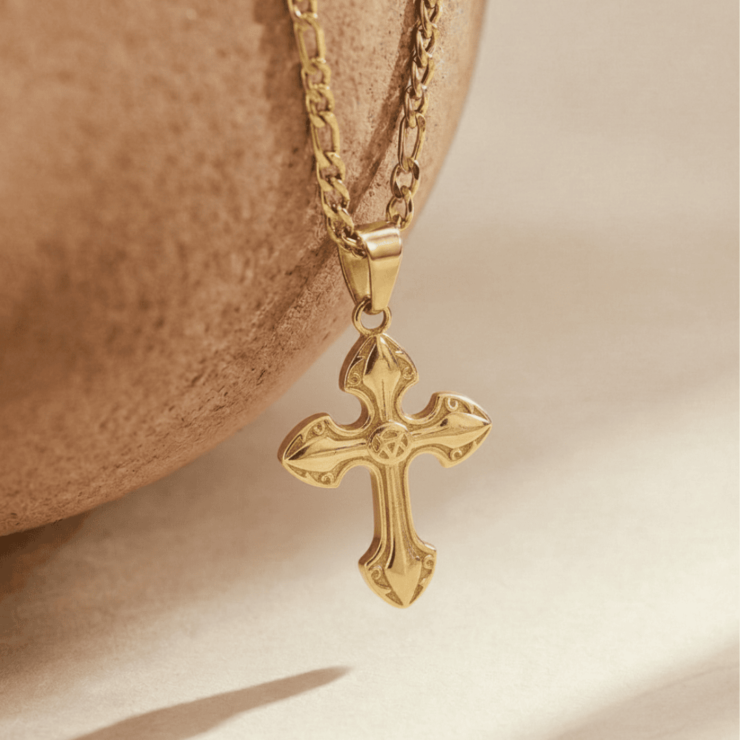 Dije Cruz Faraón Hombre