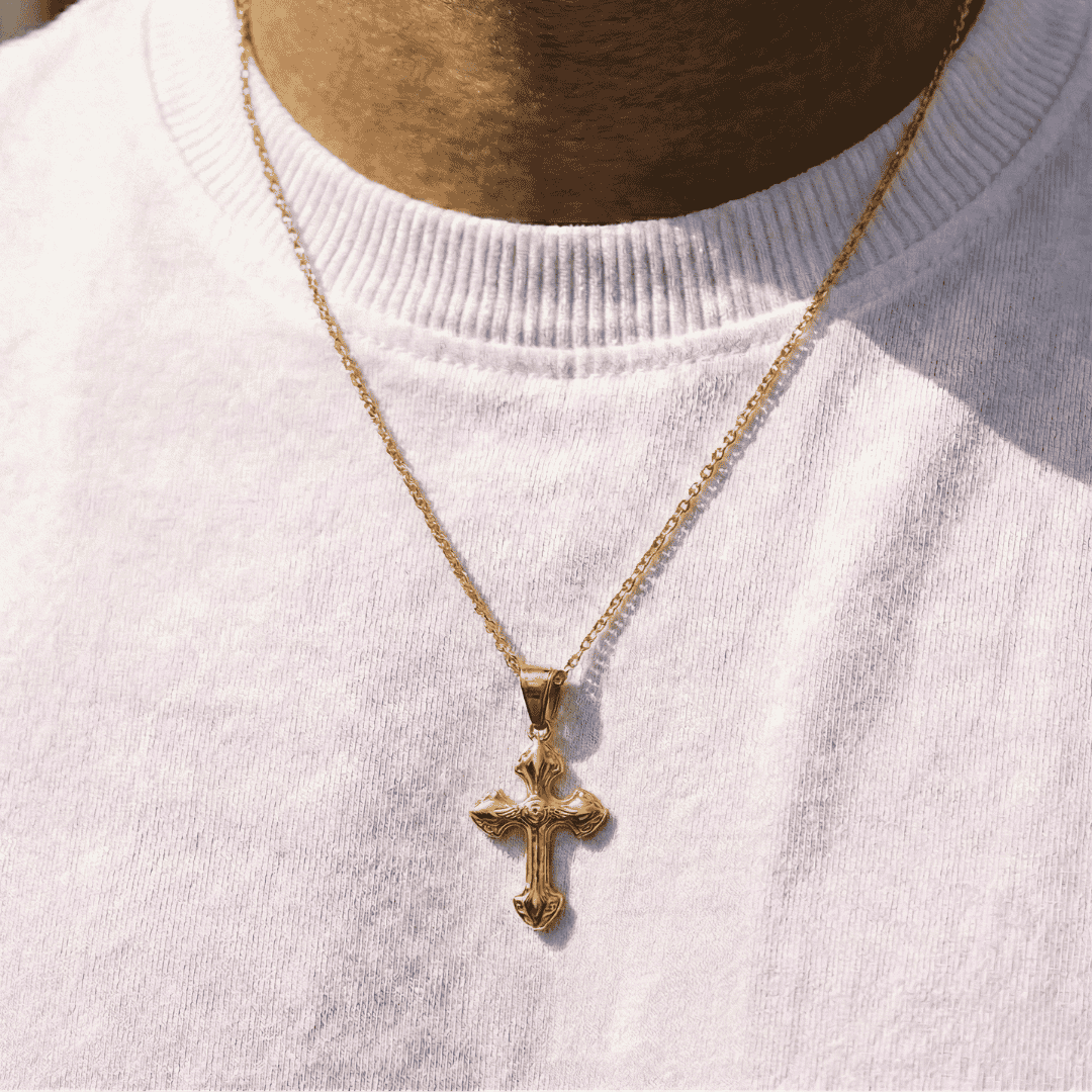 Dije Cruz Faraón Hombre