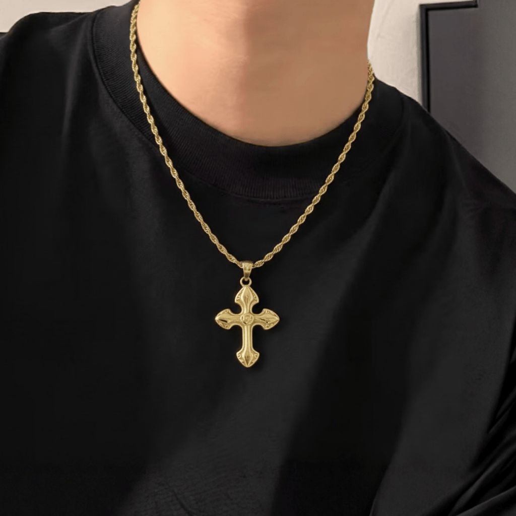 Dije Cruz Faraón Hombre