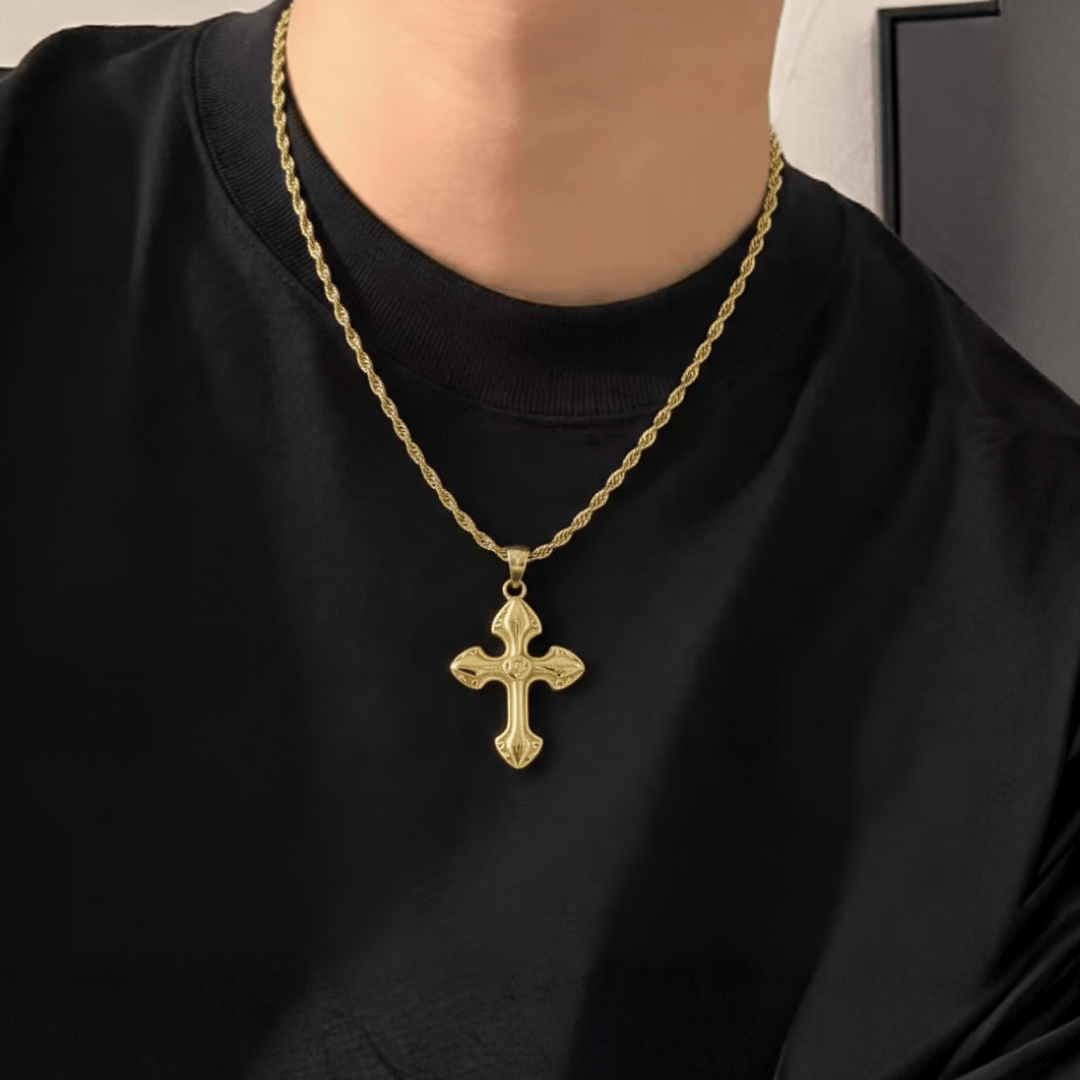 Dije Cruz Faraón Hombre