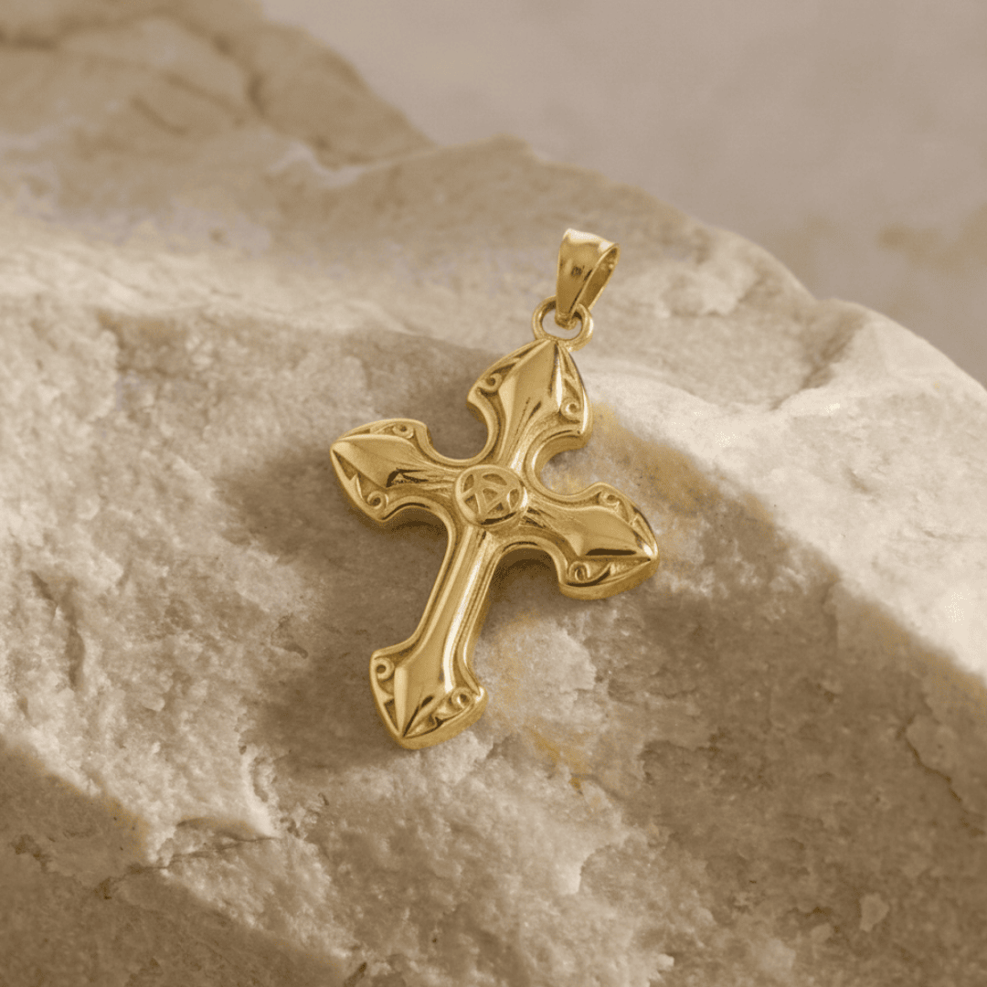 Dije Cruz Faraón Hombre