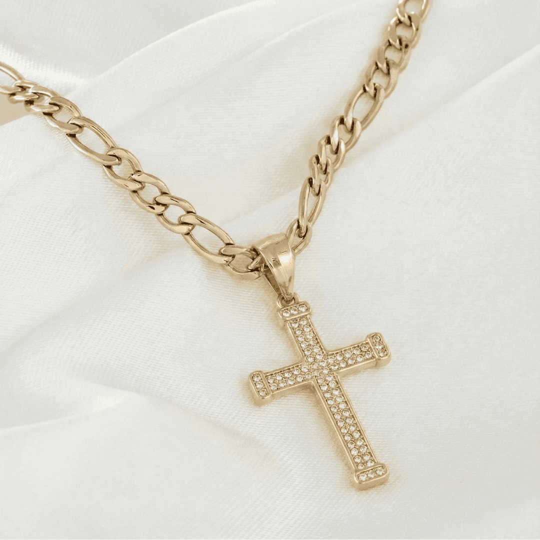 Dije Cruz Piedras Hombre