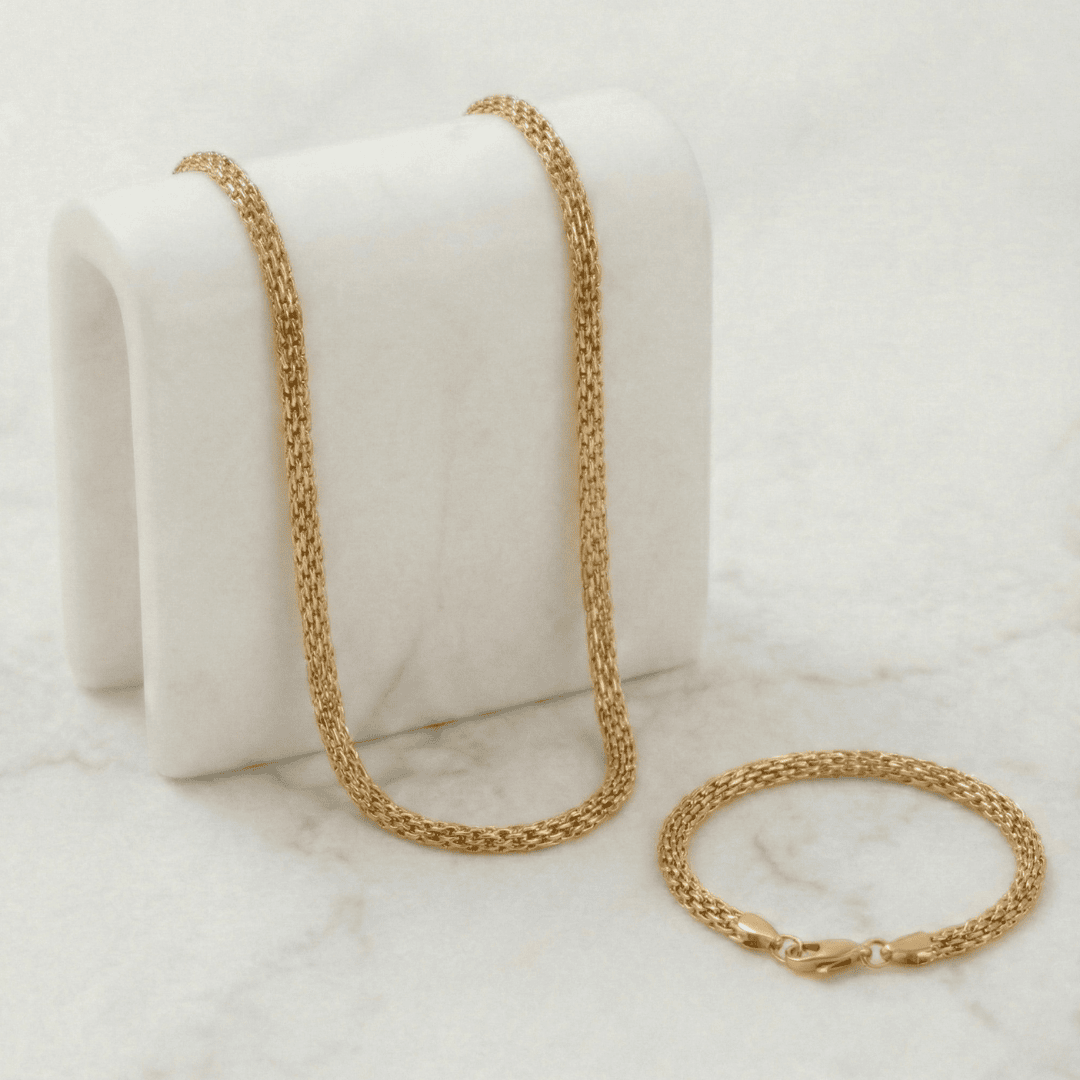 Combo Chinesca Hombre Cadena + Pulsera