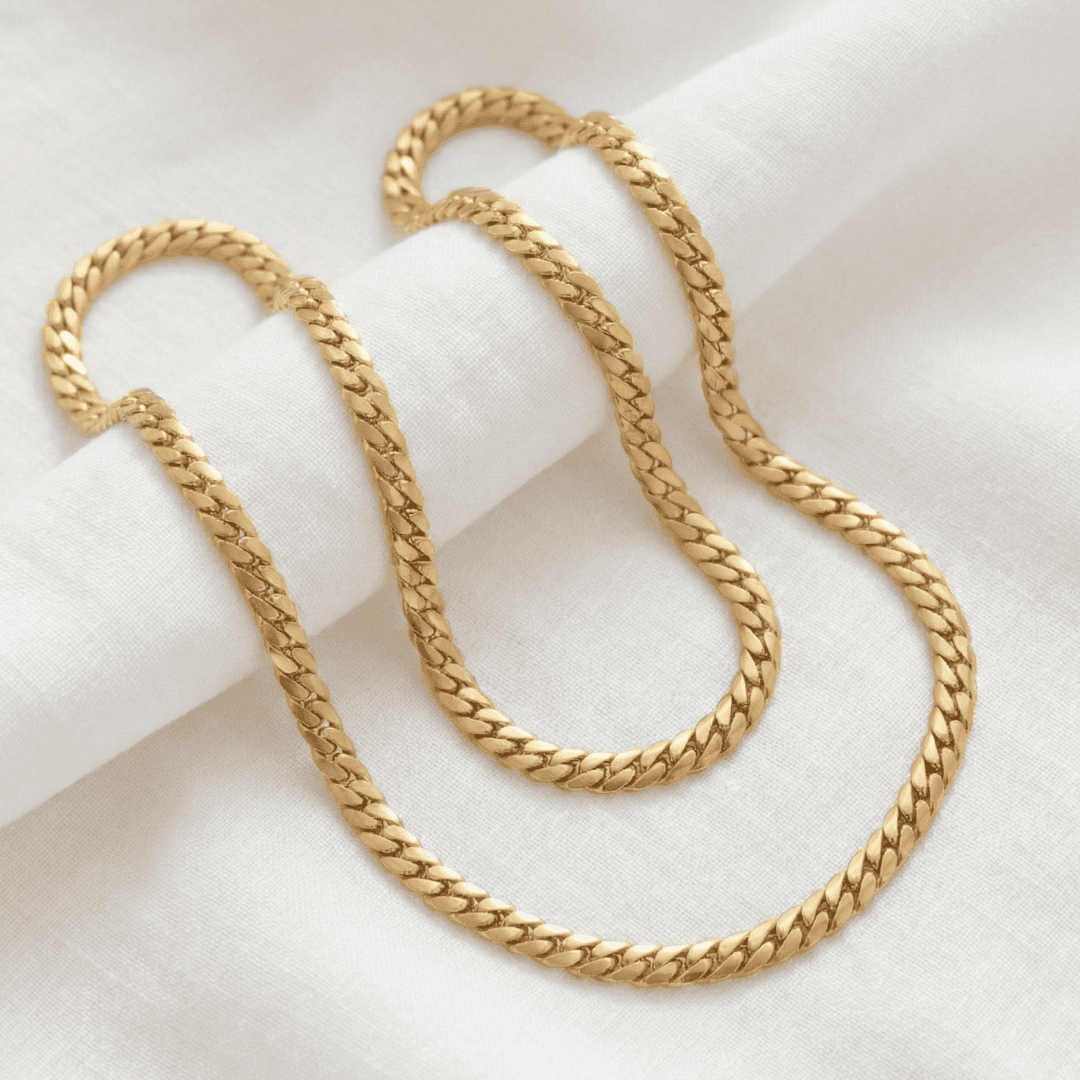 Combo Serpiente Hombre  Cadena + Pulsera